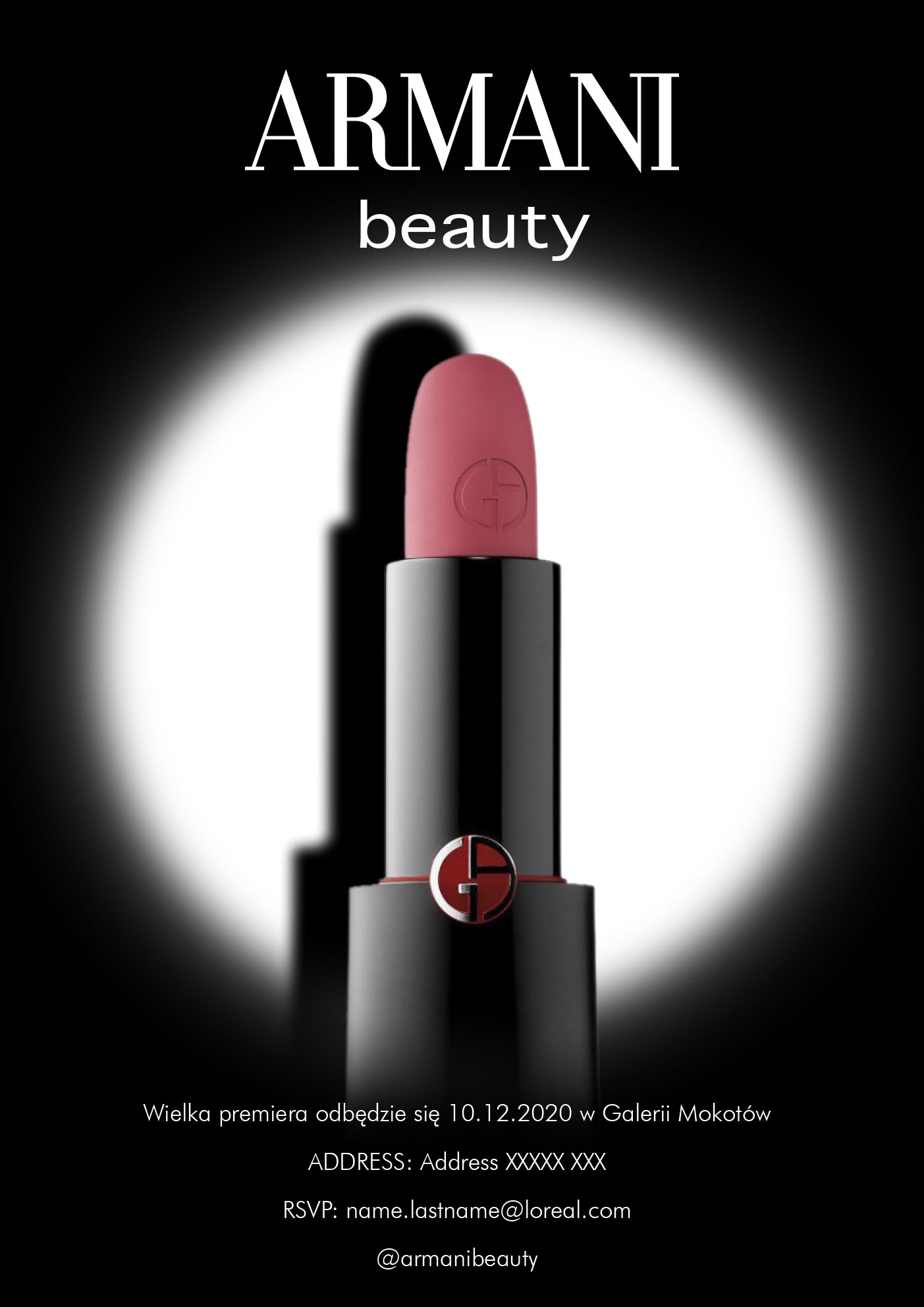 Armani plakat