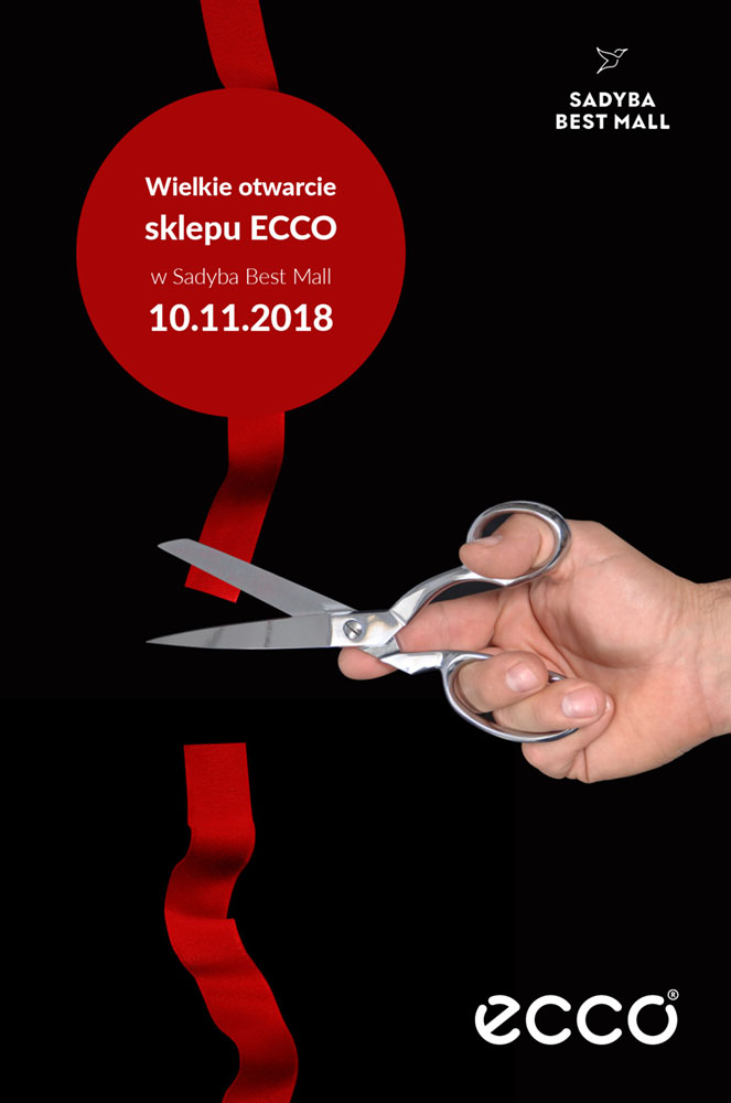 ECCO - Sadyba Best Mall plakat