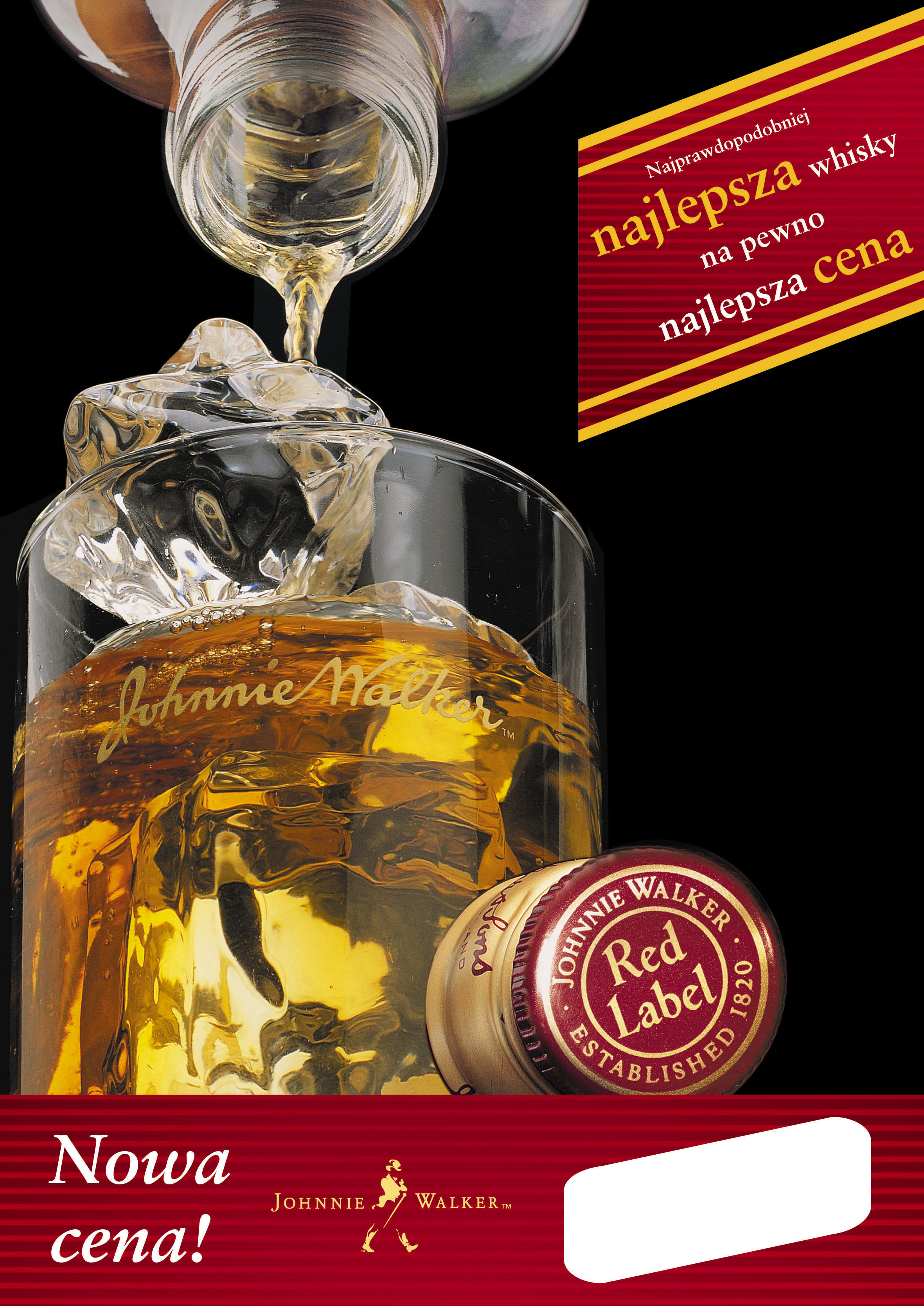 Johnnie Walker Red Label plakat