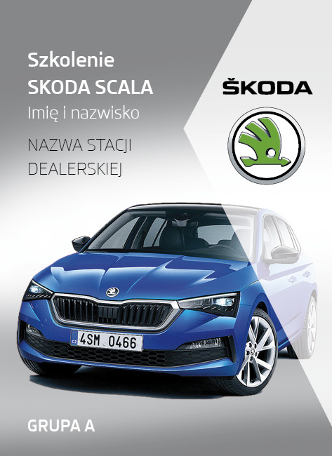 Skoda plakat