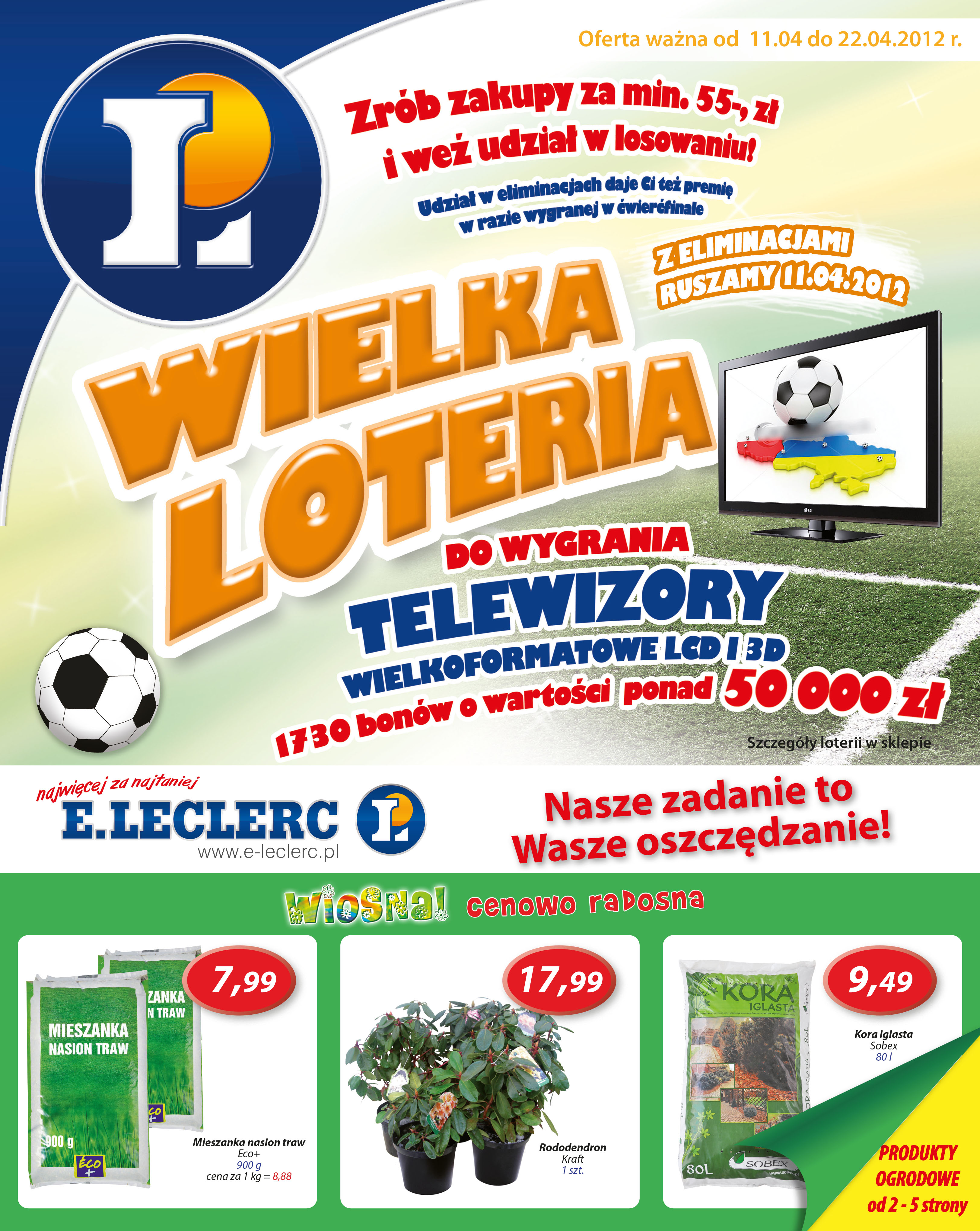 E.Leclerc - Loteria 2012 plakat