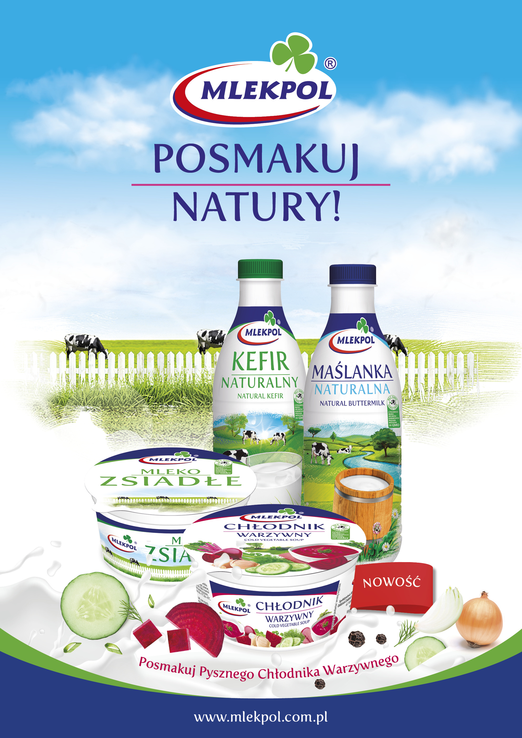 MLEKPOL plakat projekt